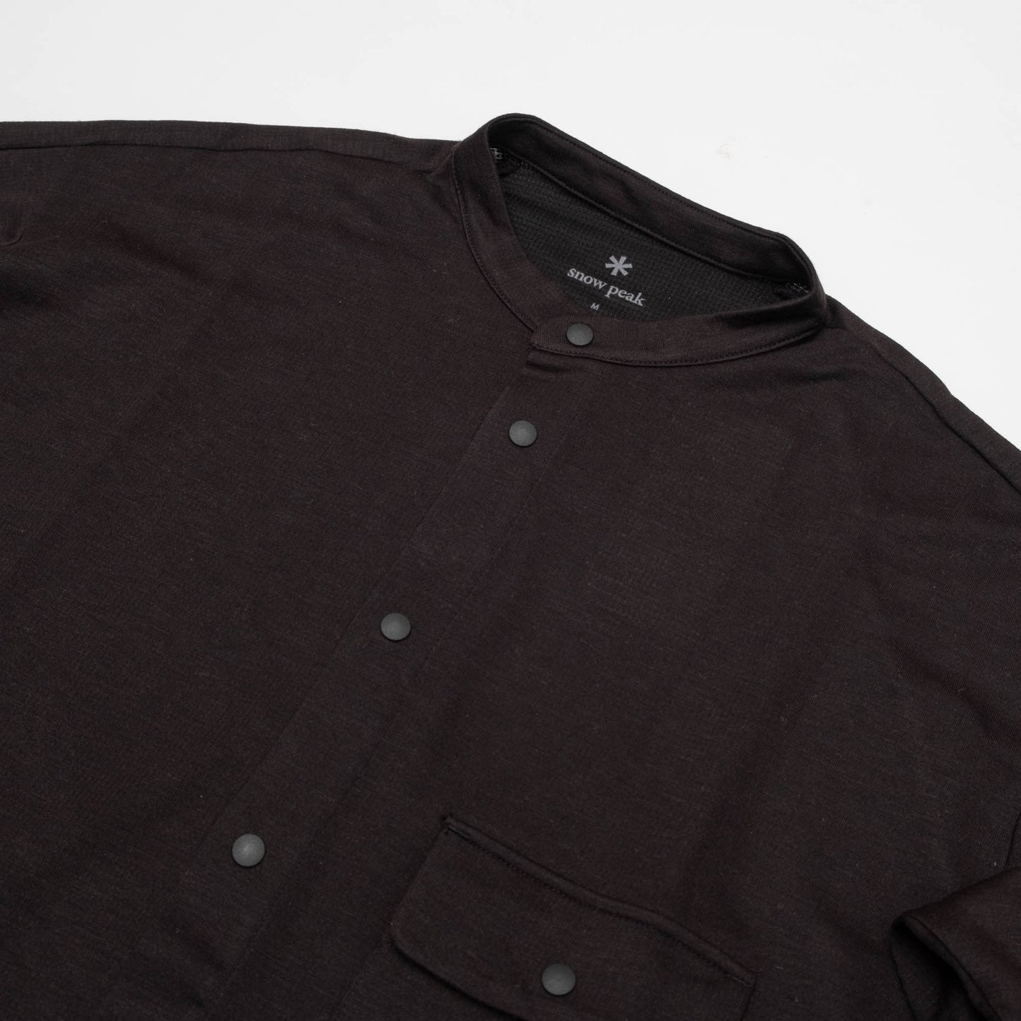 Pe/Wo Grid Shirt | Black
