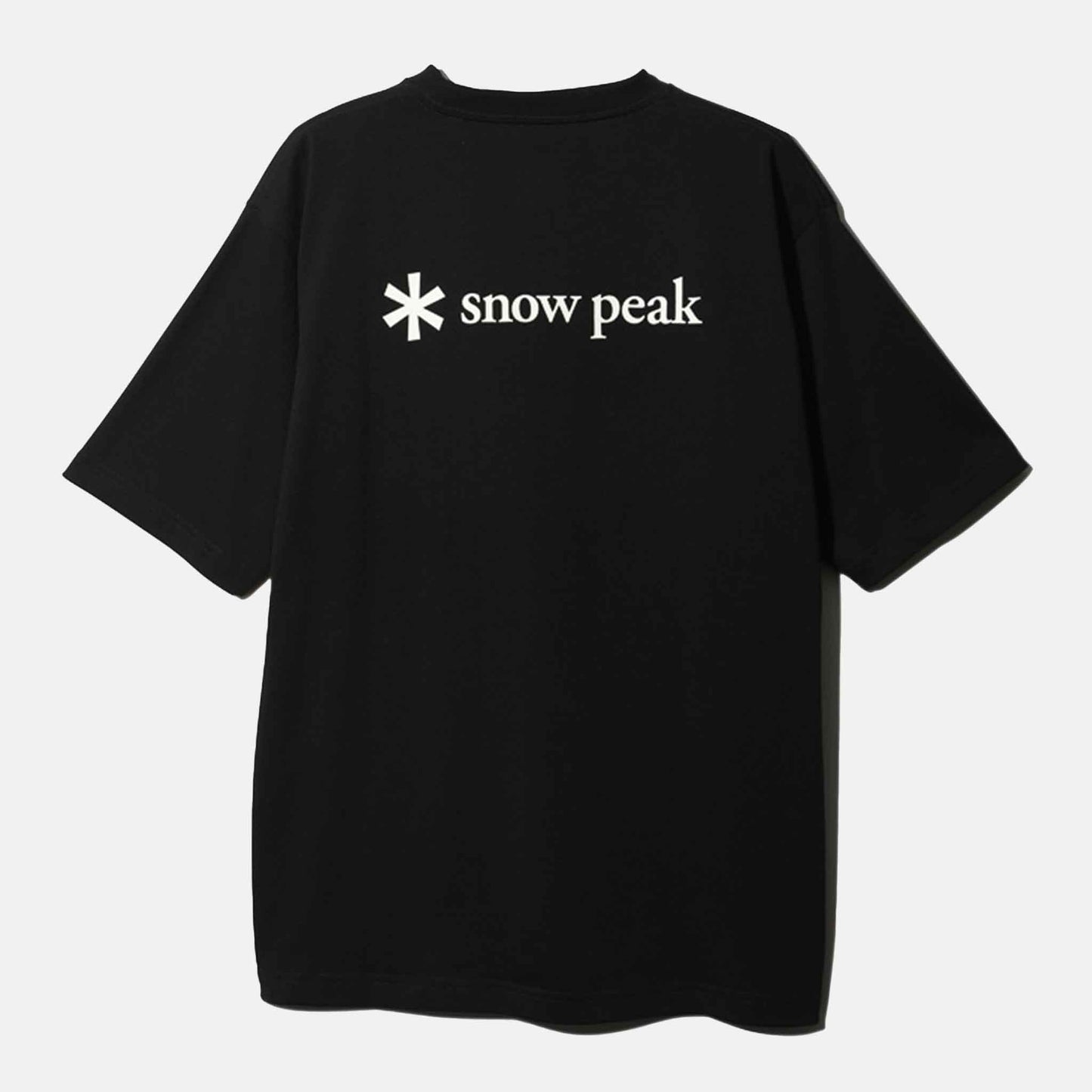 SP Back Printed Logo T shirt | Black
