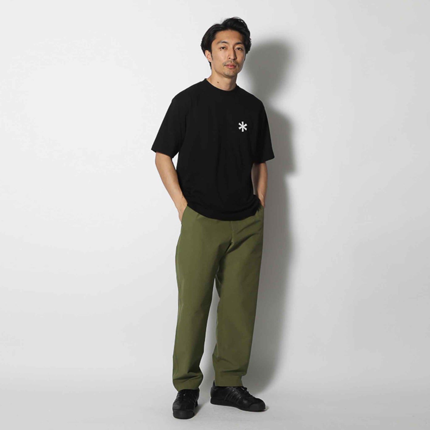 SP Back Printed Logo T shirt | Black