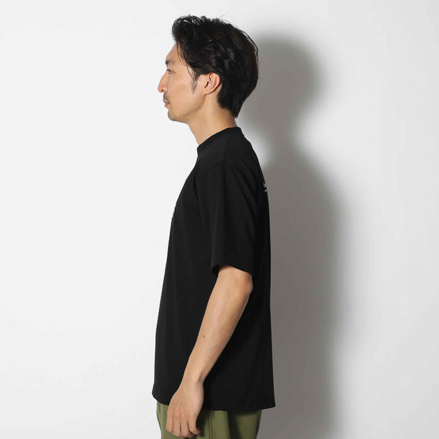 SP Back Printed Logo T shirt | Black