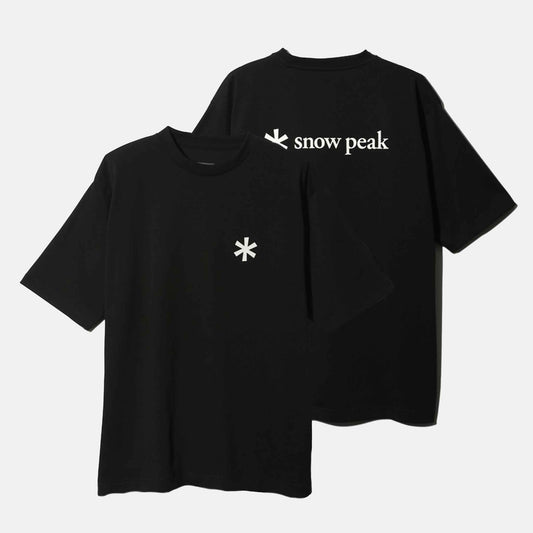 SP Back Printed Logo T shirt | Black