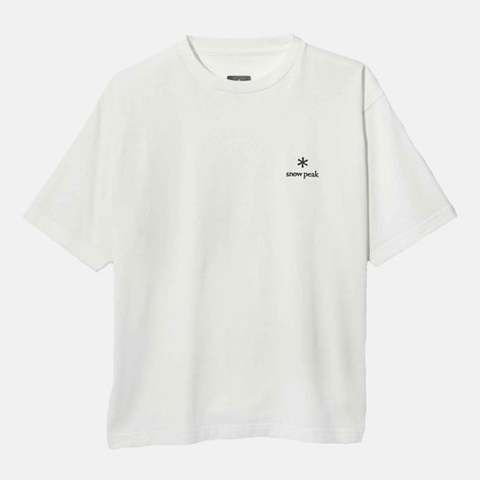 SP One Point Logo T shirt | White