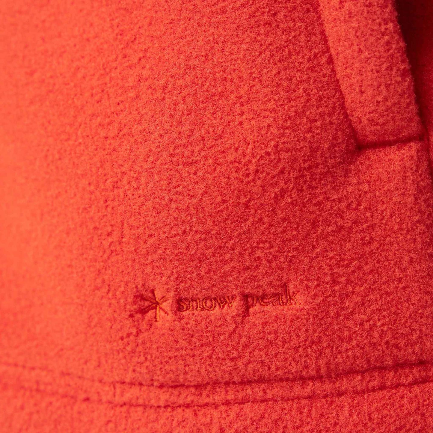 Water-Repellent Fleece Jacket | Orange