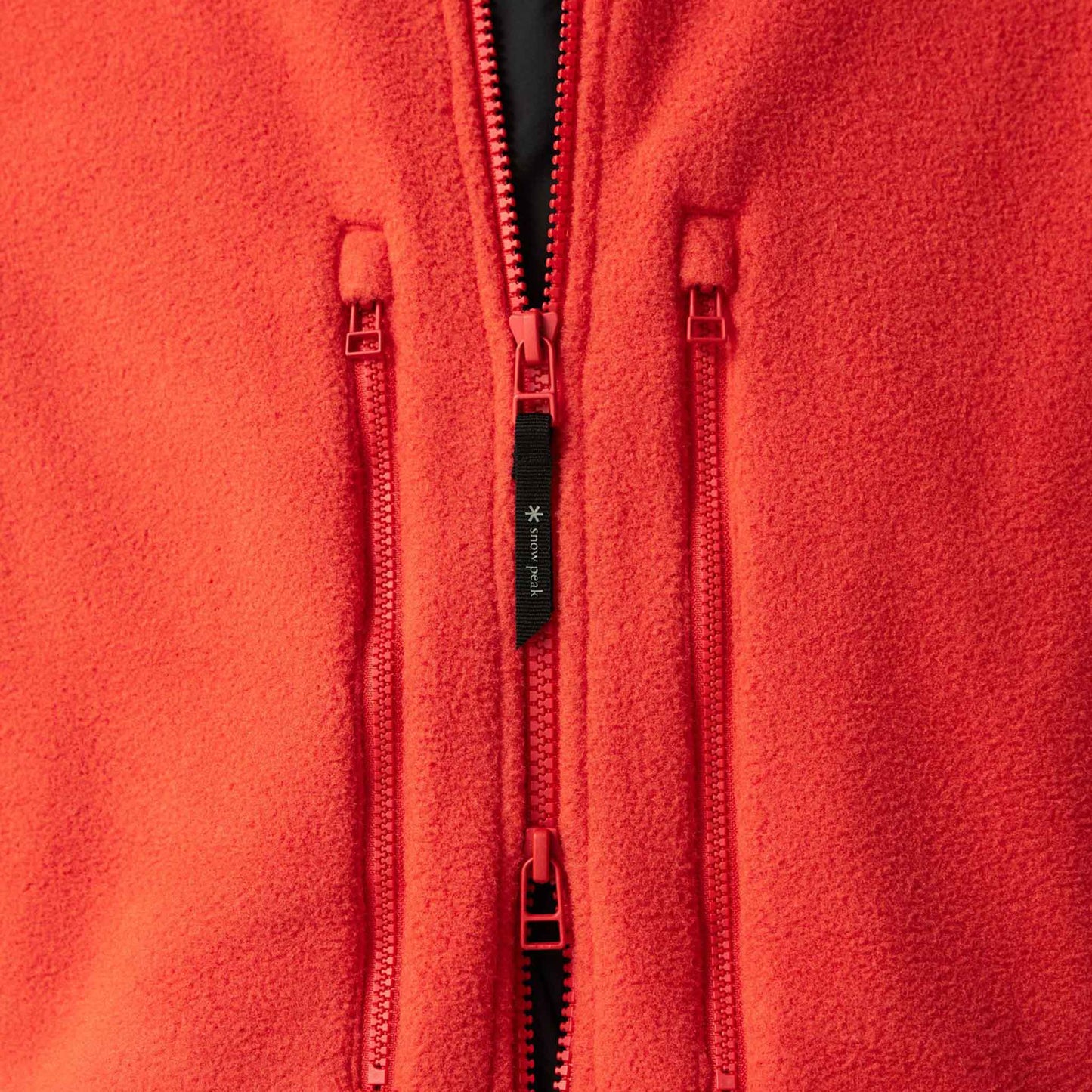 Water-Repellent Fleece Jacket | Orange