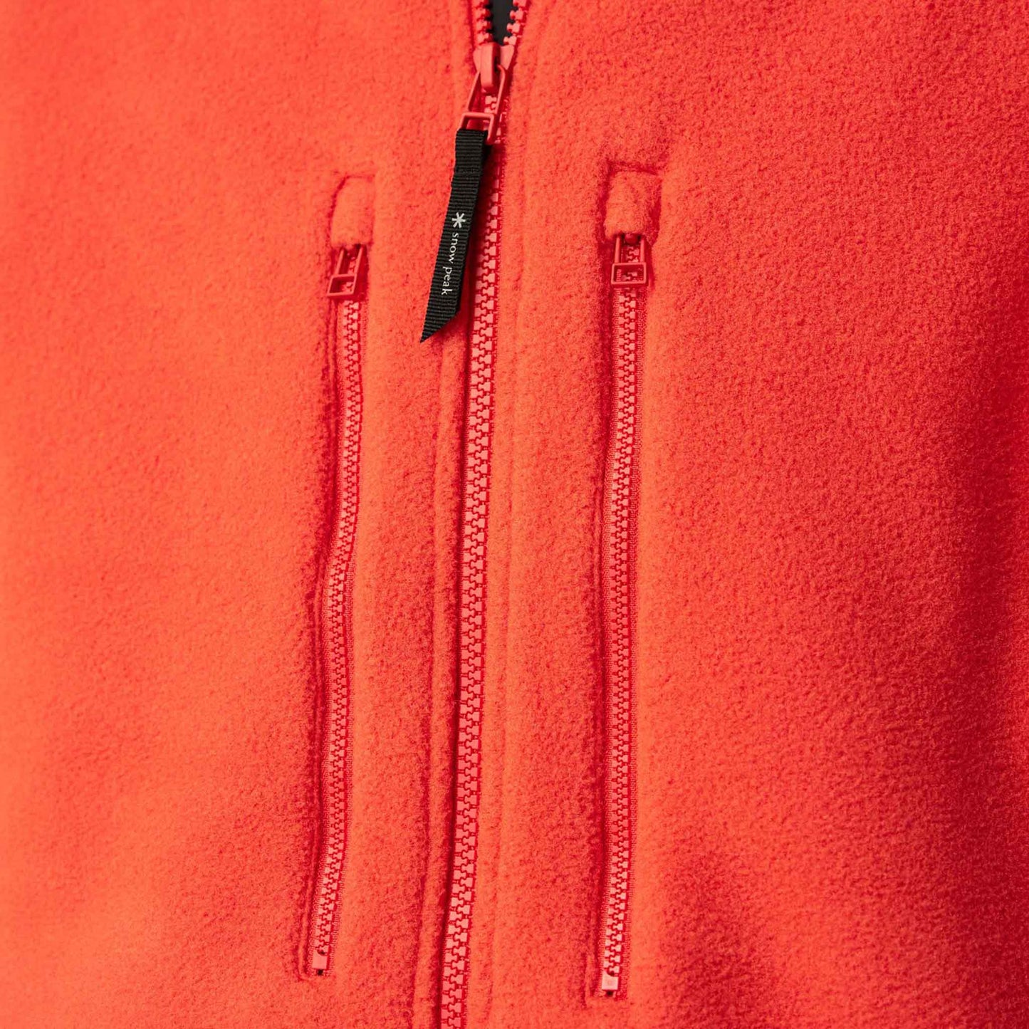 Water-Repellent Fleece Jacket | Orange