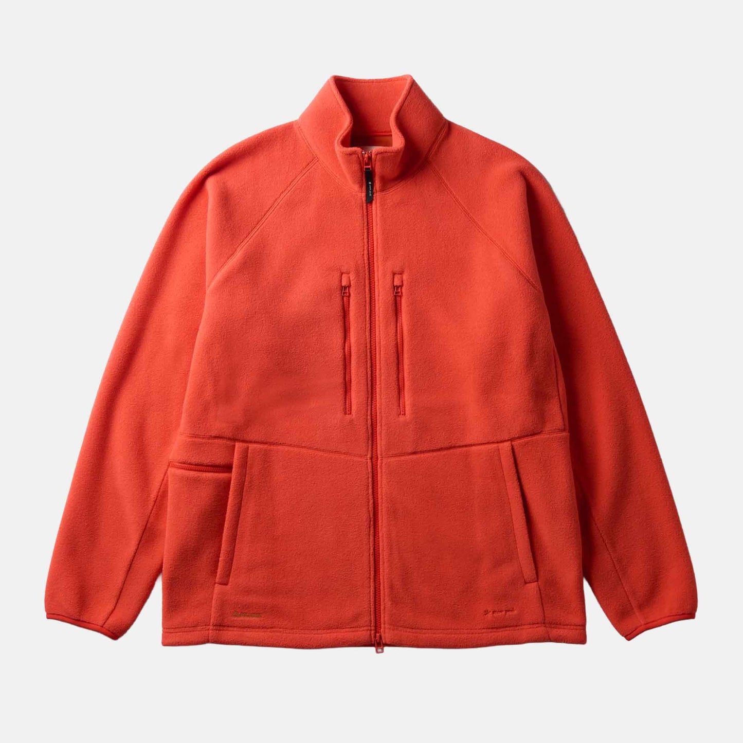 Water-Repellent Fleece Jacket | Orange