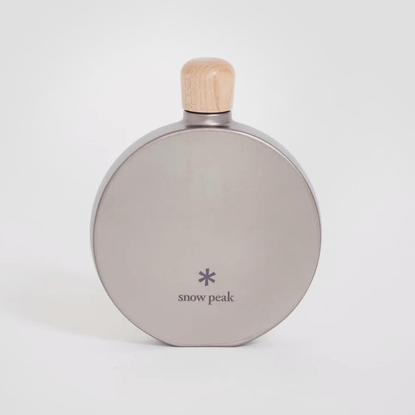 Round Titanium Flask in 150 ml