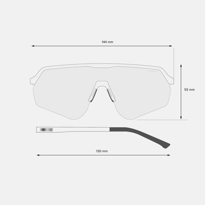Blankster Black | Grey Lens