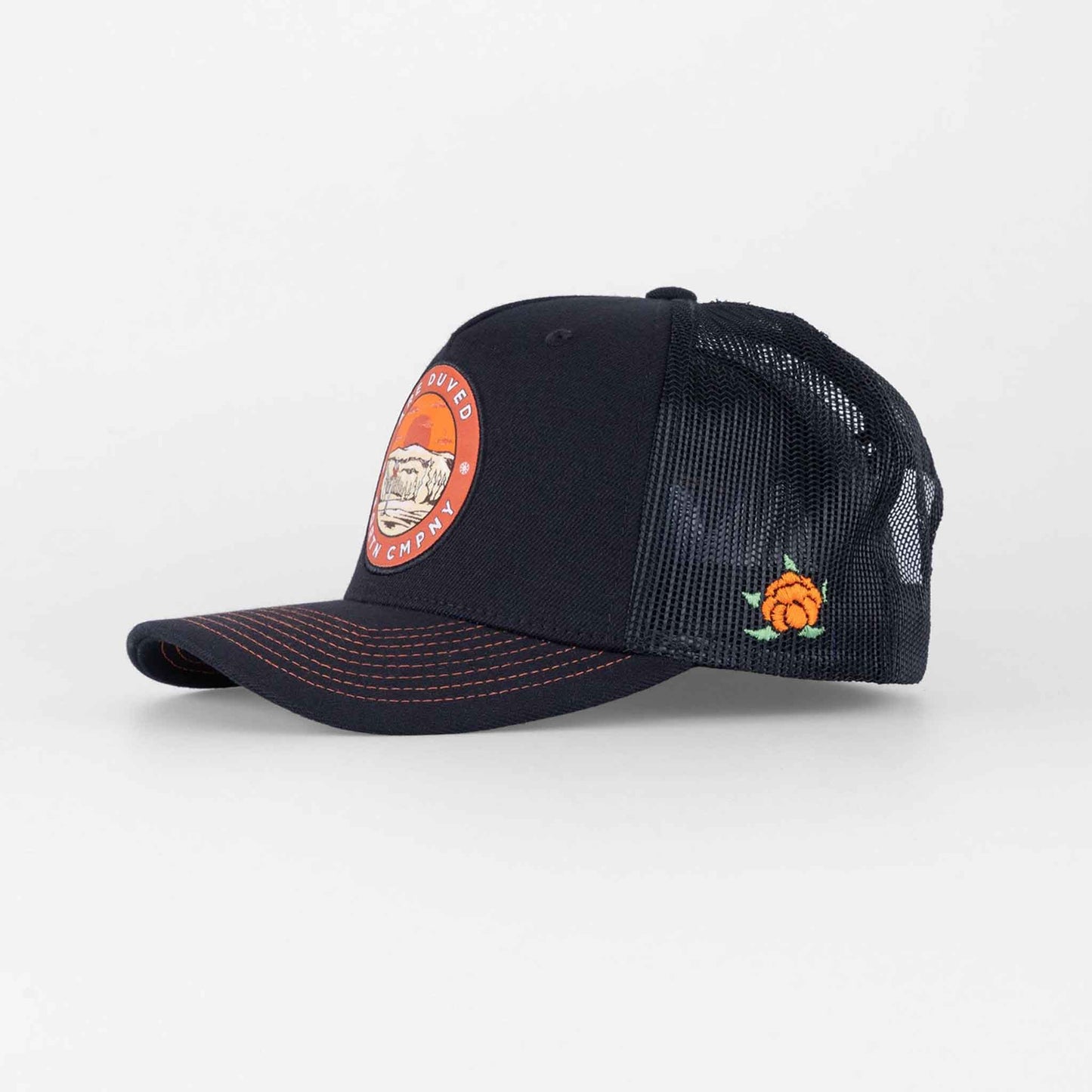 Duved Trucker Cap | Black