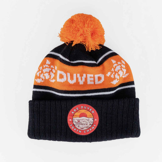 Duved Pom Pom Mössa | Svart