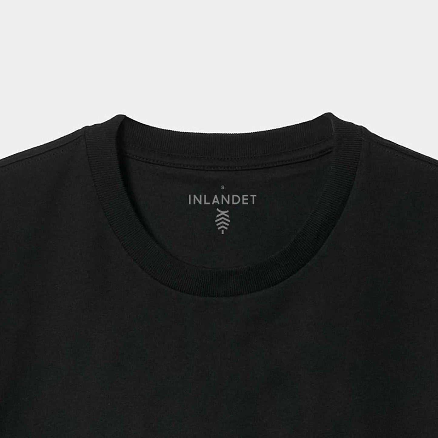 En kraftigare vanlig T-Shirt | Svart