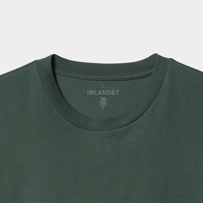 En kraftigare vanlig T-Shirt | Grön