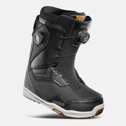 TM-2 Double Boa | Black/White/Gum