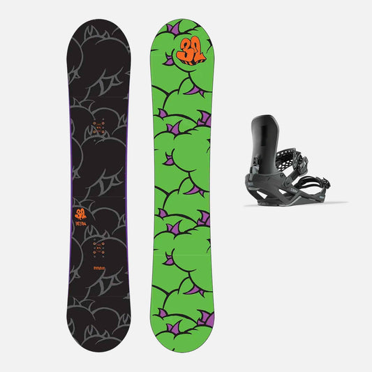 XXX Fava Pro LTD Black Snowboardpaket