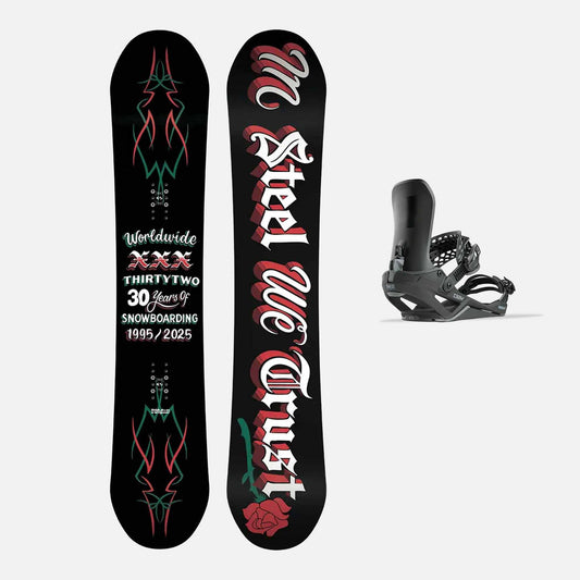 T32M LTD Black Snowboardpaket