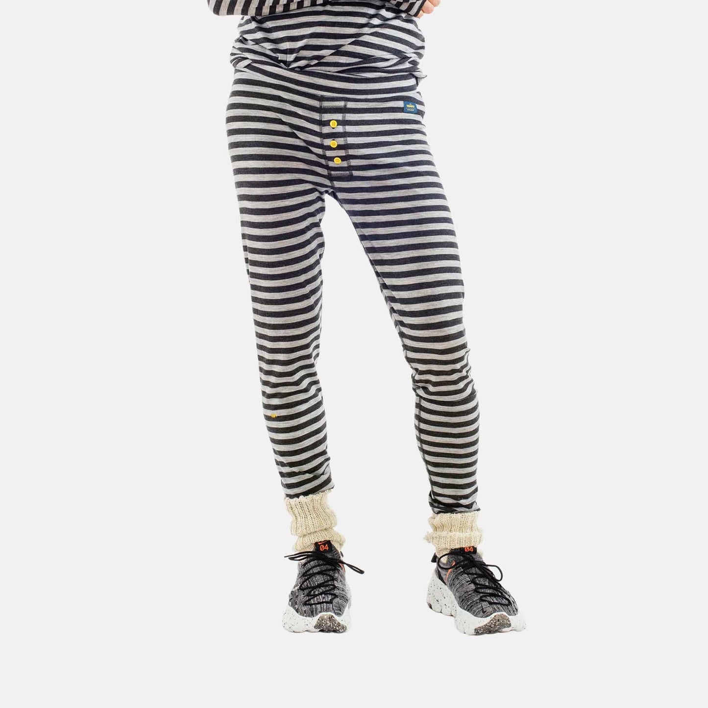Glint 170g Mens Long John | Nineties Stripe