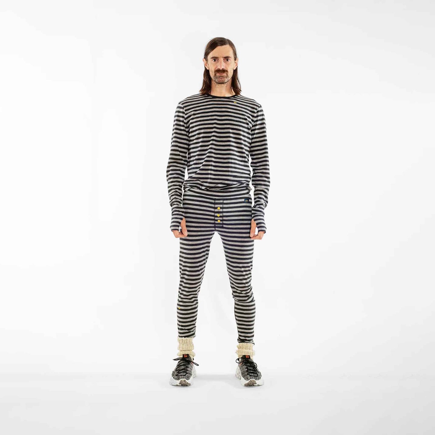 Glint 170g Mens Long John | Nineties Stripe