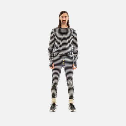 Glint 170g Mens Long Sleeve | Nineties Stripe