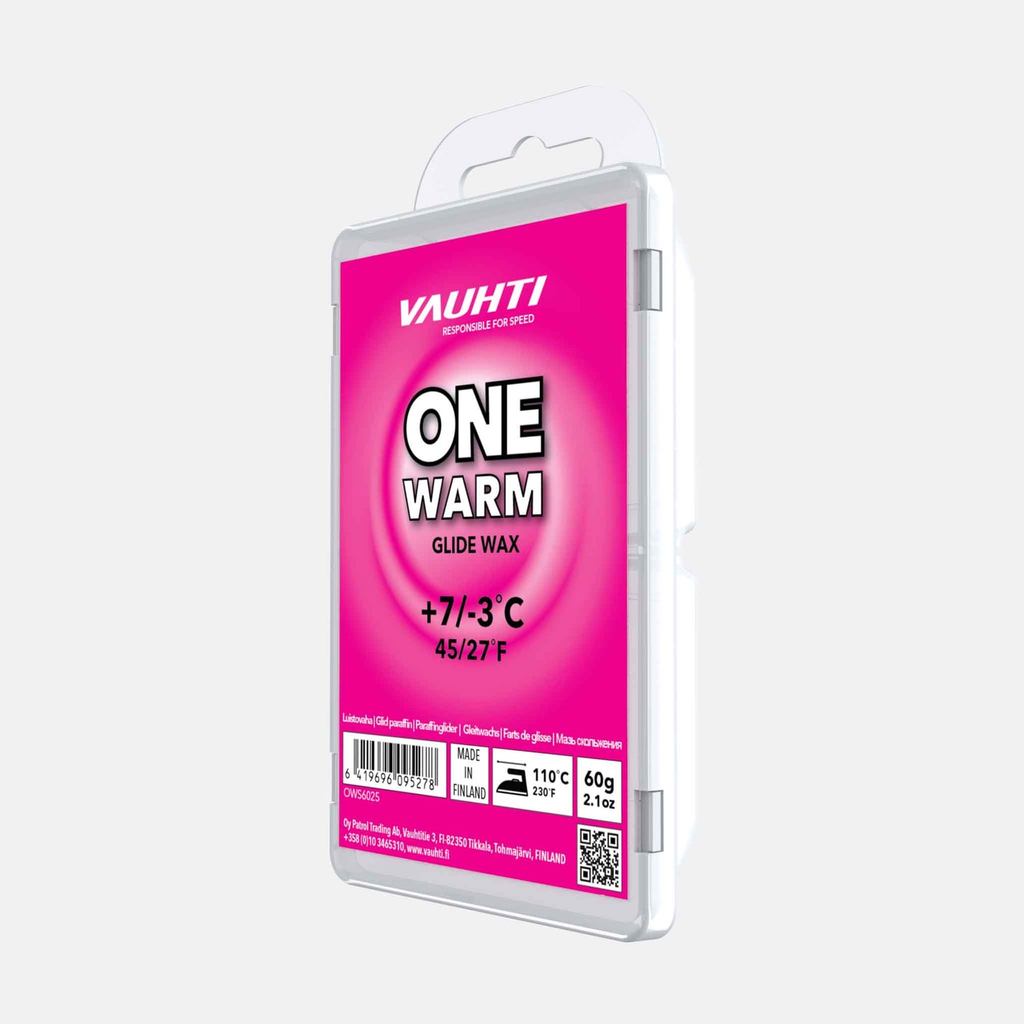 One Solid Warm 60g | Pink +7-3