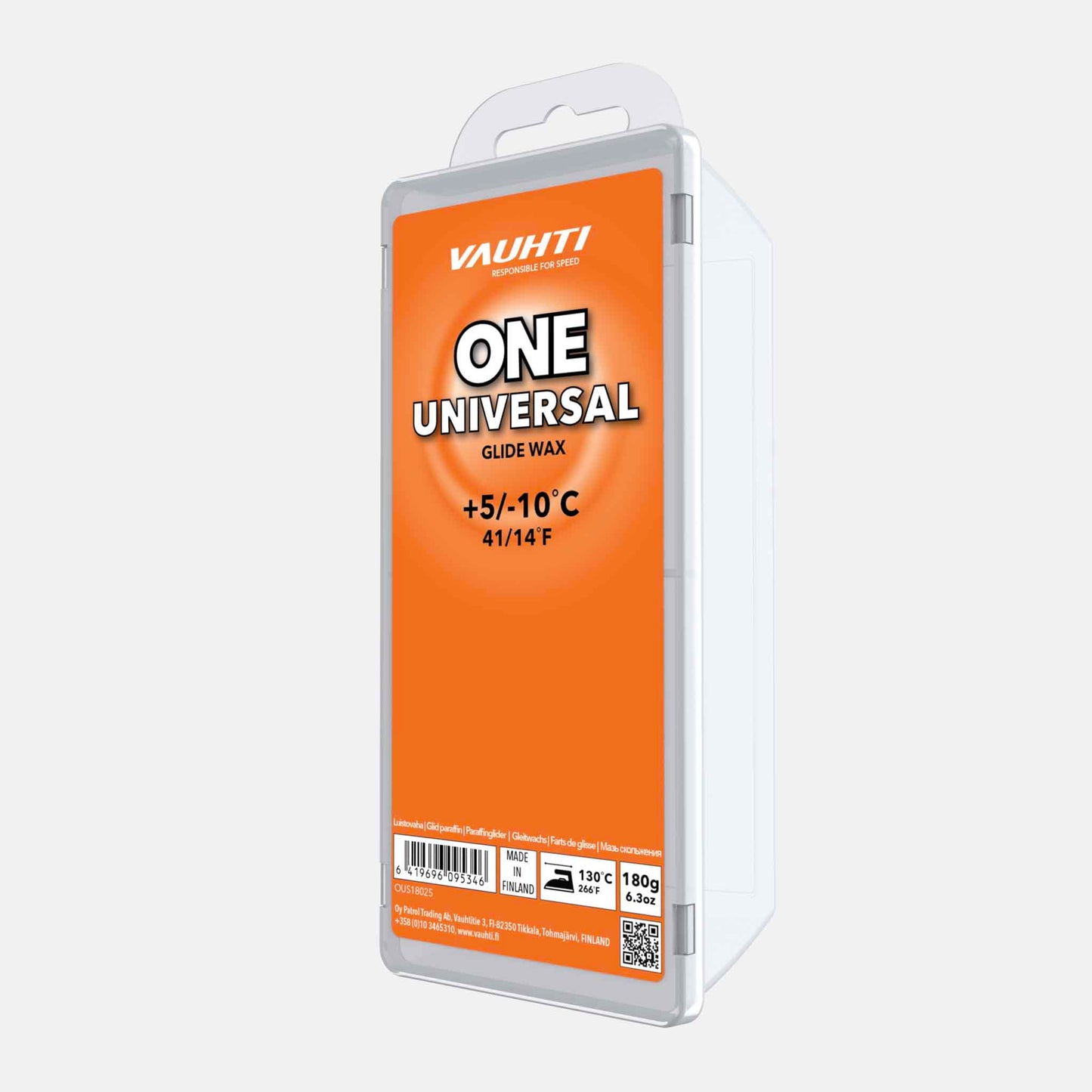 One Universal 180G, +5 Till -10