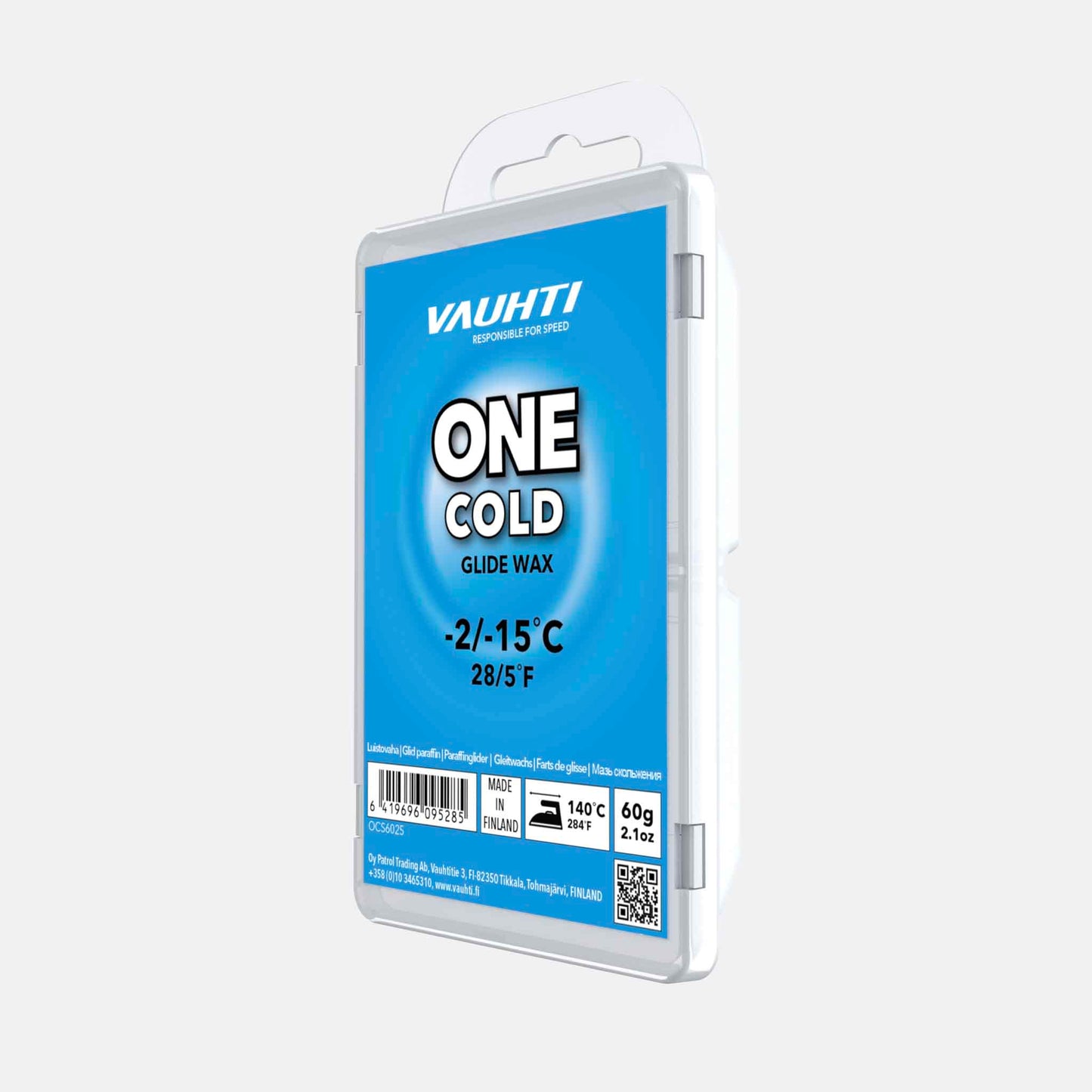 One Cold 60G, -2 Till -15