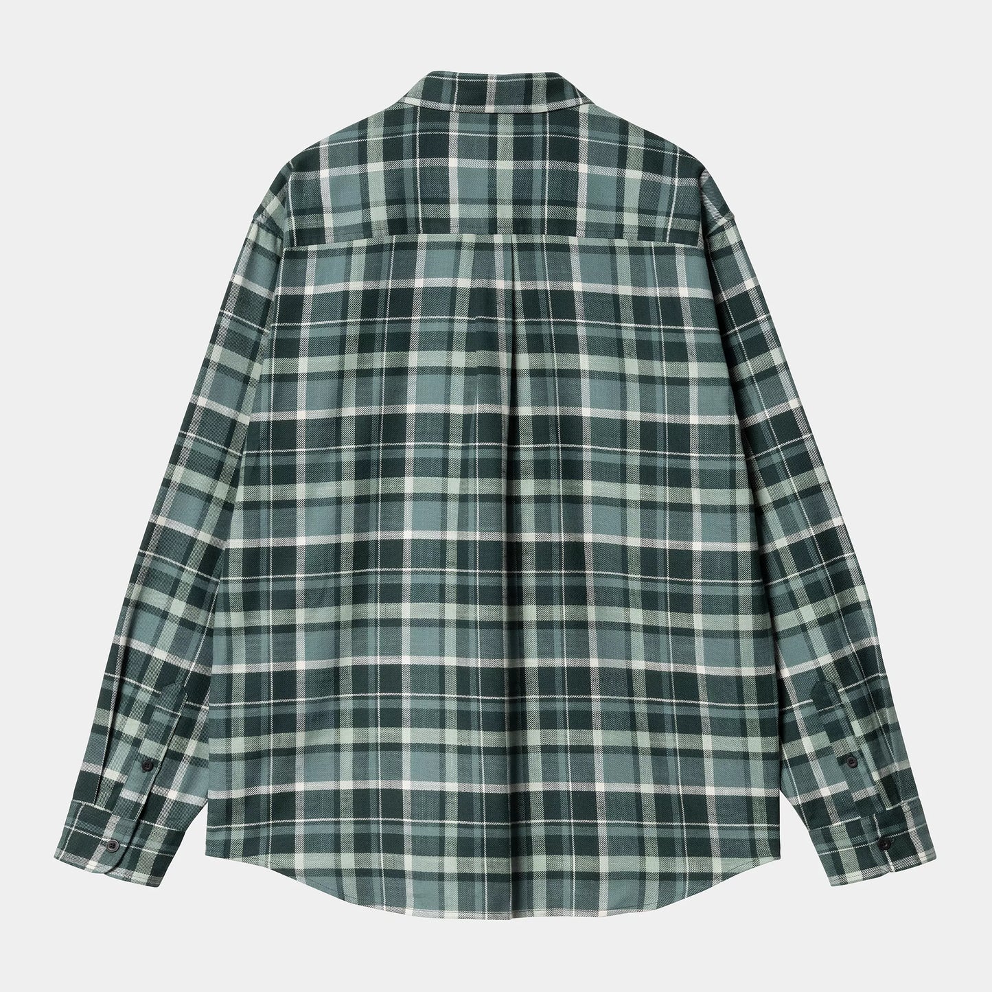 L/S Fendrick Shirt | Fendrick Check, Deep Lagoon