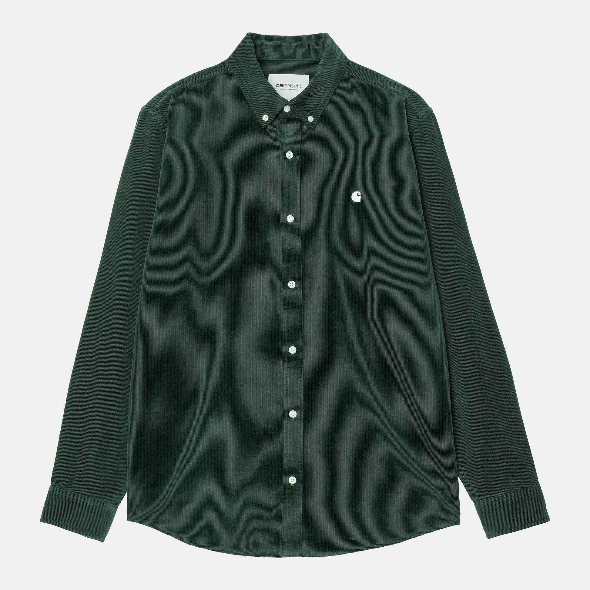 Carhartt WIP/長袖シャツ MADISON CORD SHIRT Purple Carhartt Wip Longsleeve Madison Cord Shirt Carhartt WIP L/S