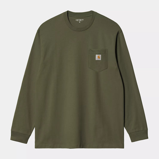 L/S Pocket T-Shirt | Dollar Green