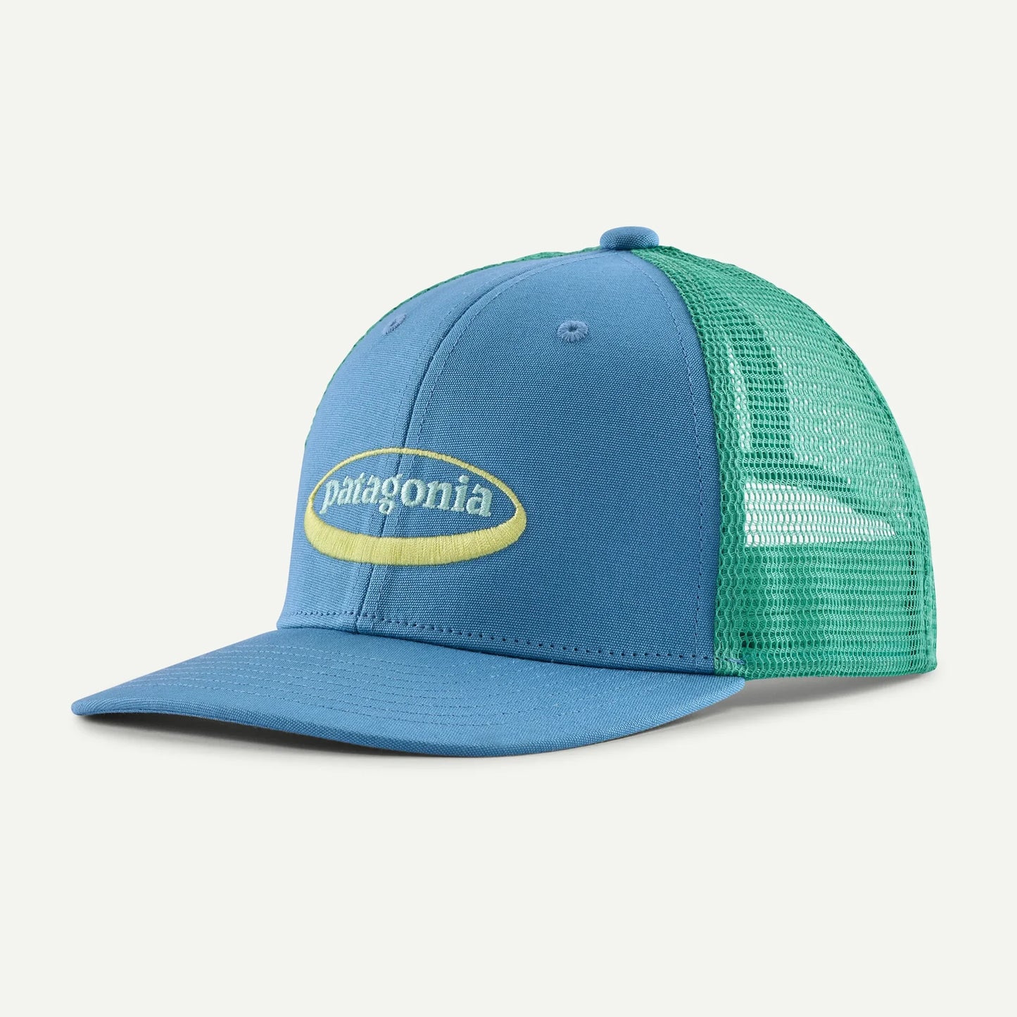 Kids Trucker Hat | '95s Oval Logo / Shore Blue