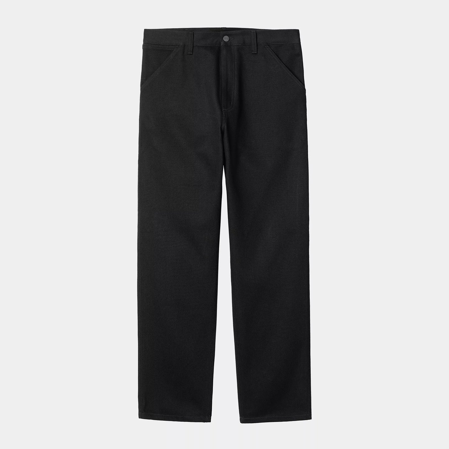 Single Knee Pant | Black rinsed