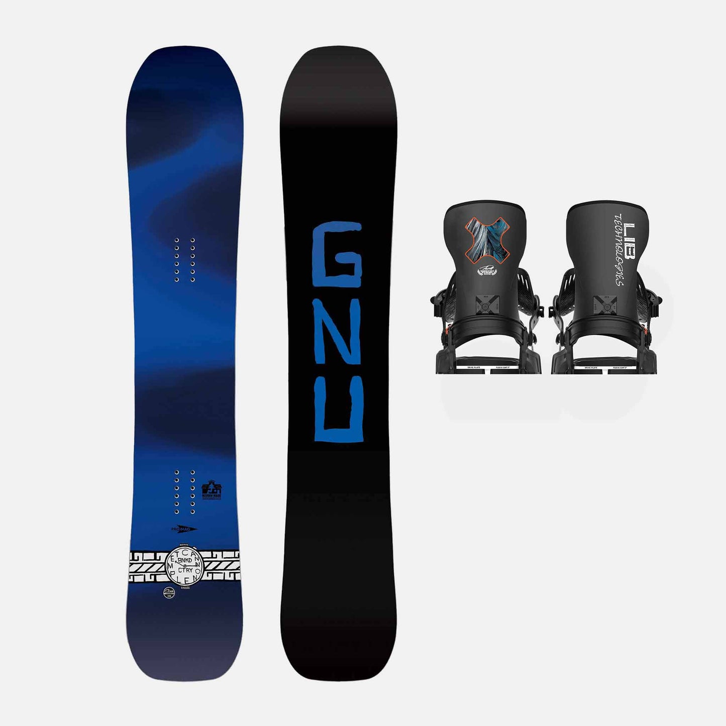 Banked Country Snowboardpaket